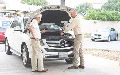mercedes service b2